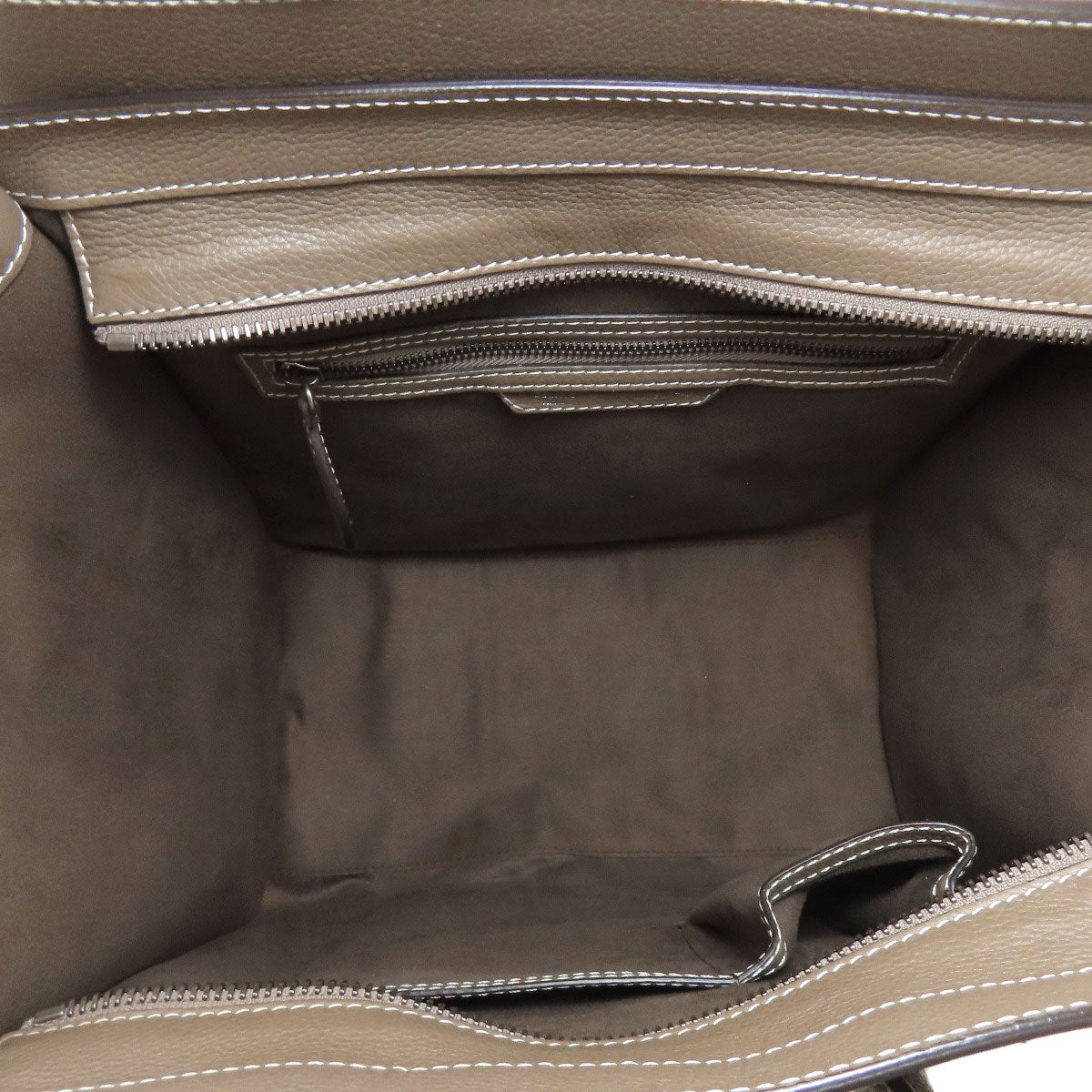 CELINE Luggage mini Handbag Calf Ladies [Used]