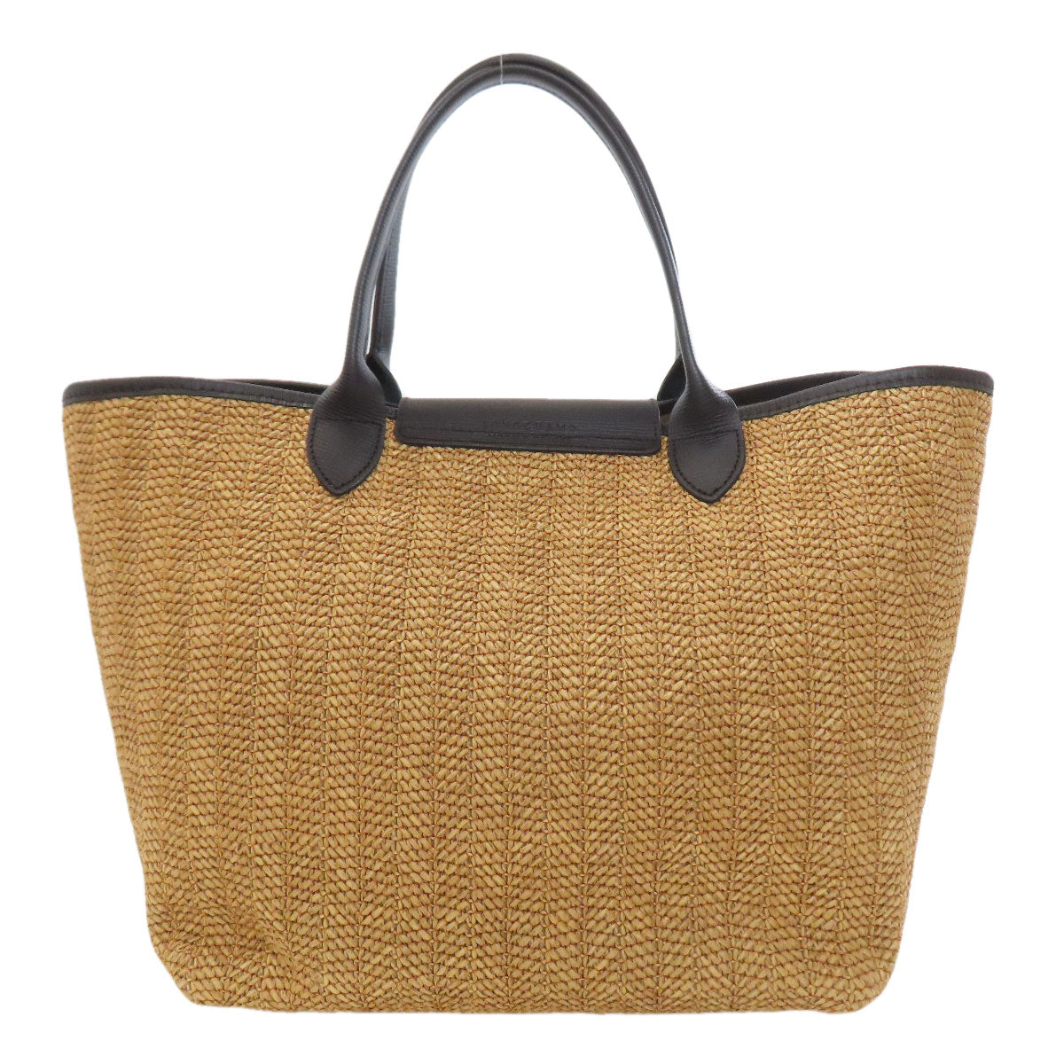 Longchamp Le Pliage basket bag Tote Bag Raffia Ladies [Used]