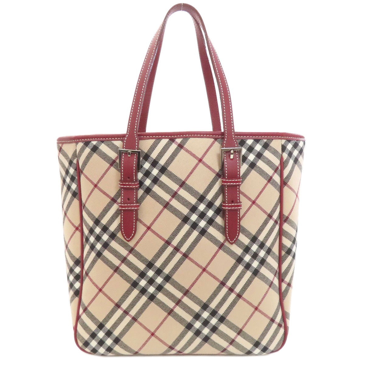BURBERRY Blue Label Burberry Check Tote Bag Canvas Ladies [Used]