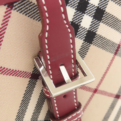 BURBERRY Blue Label Burberry Check Tote Bag Canvas Ladies [Used]