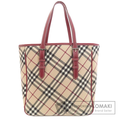 BURBERRY Blue Label Burberry Check Tote Bag Canvas Ladies [Used]