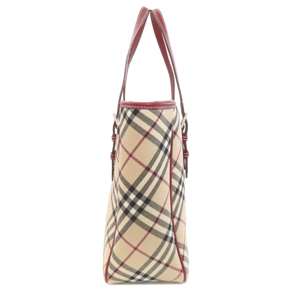 BURBERRY Blue Label Burberry Check Tote Bag Canvas Ladies [Used]
