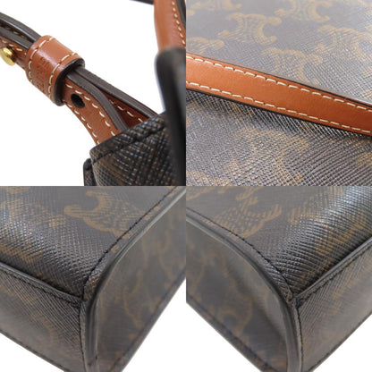 CELINE Mini Vertical Cover 2WAY Handbag PVC Ladies [Used]