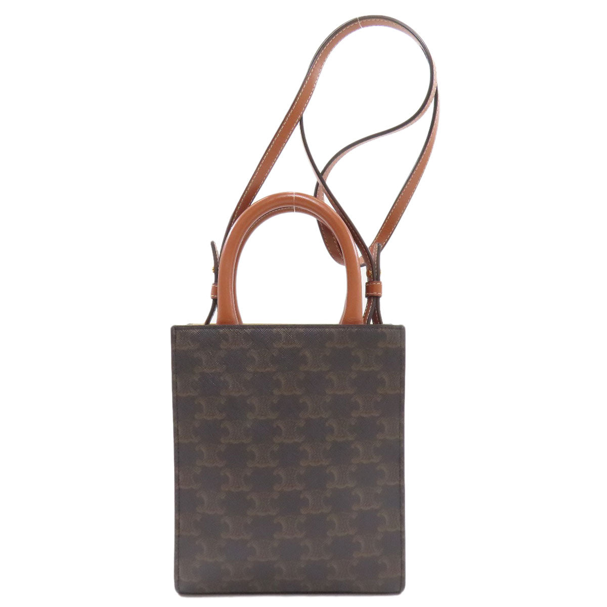 CELINE Mini Vertical Cover 2WAY Handbag PVC Ladies [Used]