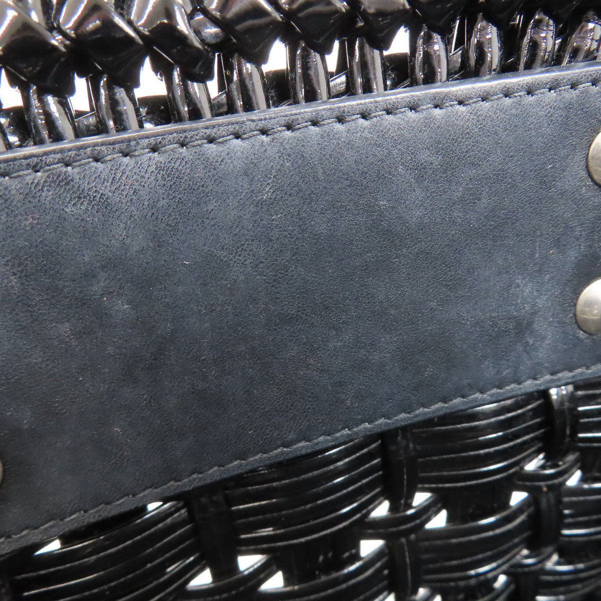 BALENCIAGA 671342 Bistro Bucket 2WAY Handbag PVC Ladies [Used]