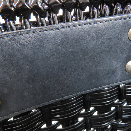 BALENCIAGA 671342 Bistro Bucket 2WAY Handbag PVC Ladies [Used]