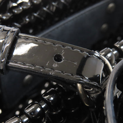 BALENCIAGA 671342 Bistro Bucket 2WAY Handbag PVC Ladies [Used]