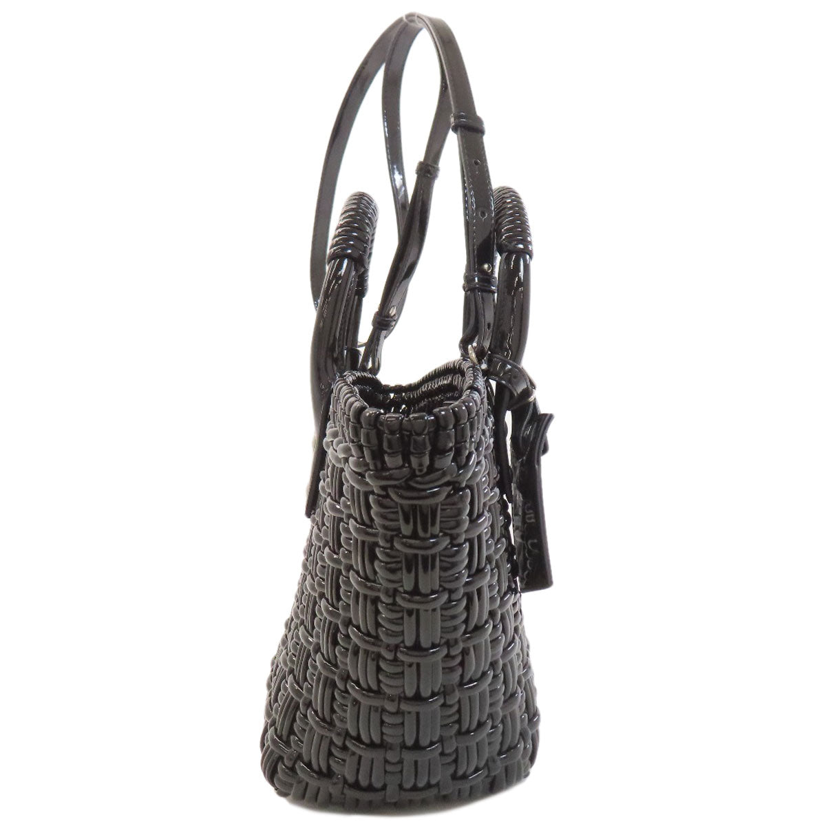 BALENCIAGA 671342 Bistro Bucket 2WAY Handbag PVC Ladies [Used]