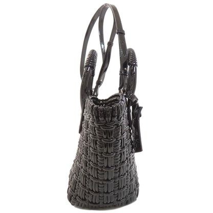 BALENCIAGA 671342 Bistro Bucket 2WAY Handbag PVC Ladies [Used]