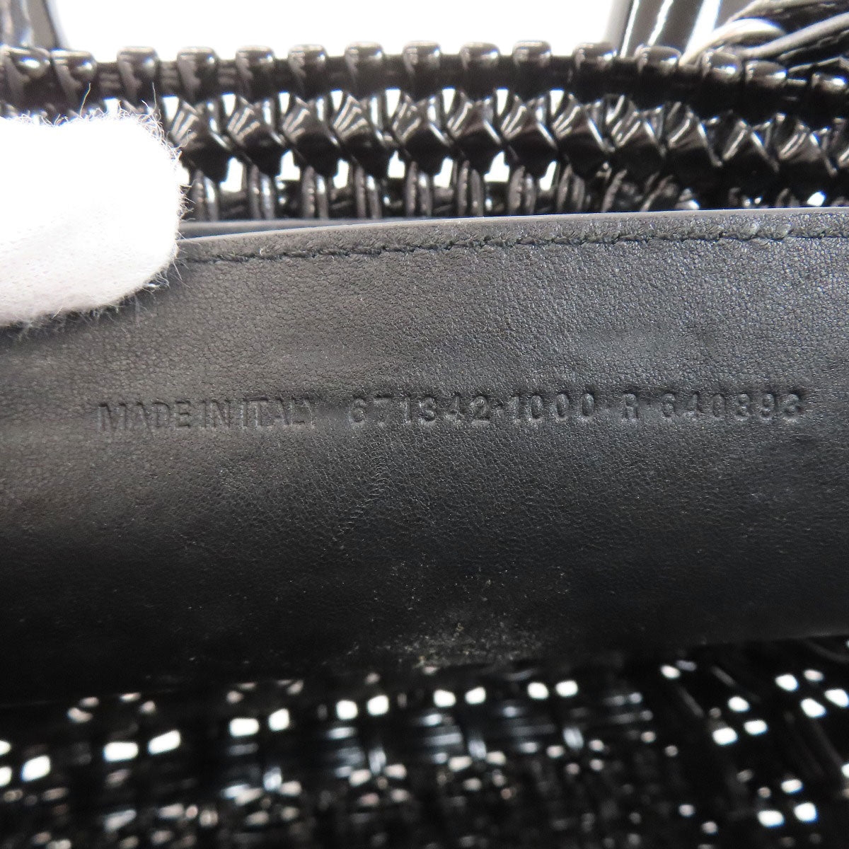 BALENCIAGA 671342 Bistro Bucket 2WAY Handbag PVC Ladies [Used]