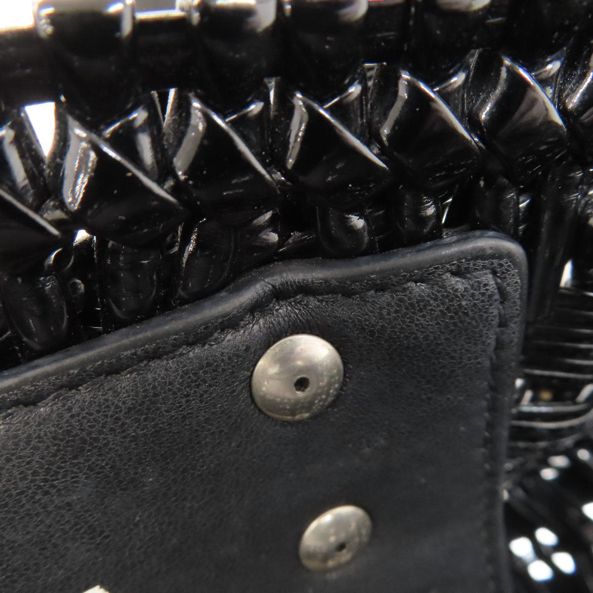 BALENCIAGA 671342 Bistro Bucket 2WAY Handbag PVC Ladies [Used]