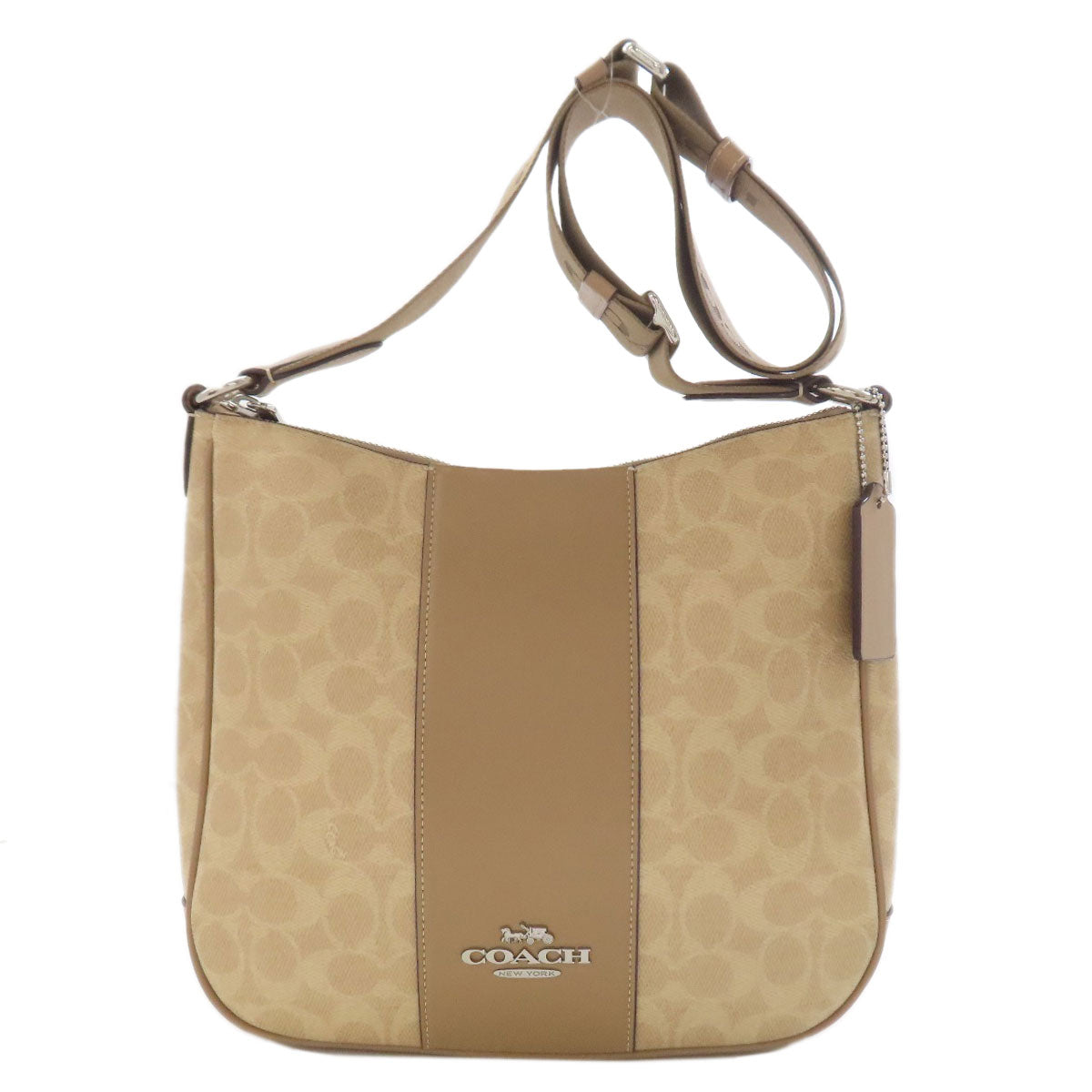 COACH CZ183 Ellie File Signature Shoulder Bag PVC Ladies [Used]