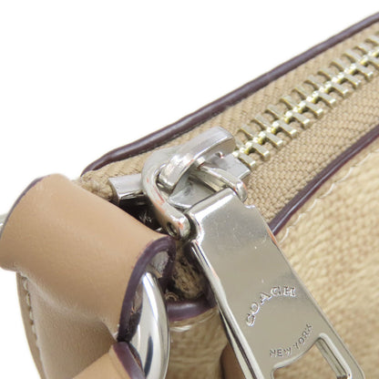 COACH CZ183 Ellie File Signature Shoulder Bag PVC Ladies [Used]