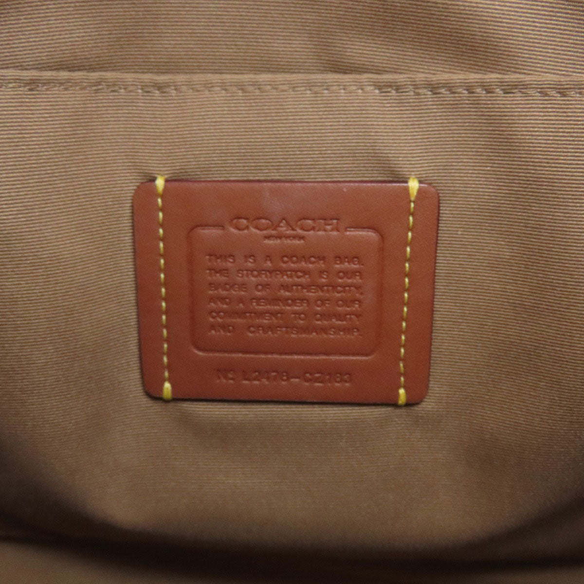 COACH CZ183 Ellie File Signature Shoulder Bag PVC Ladies [Used]