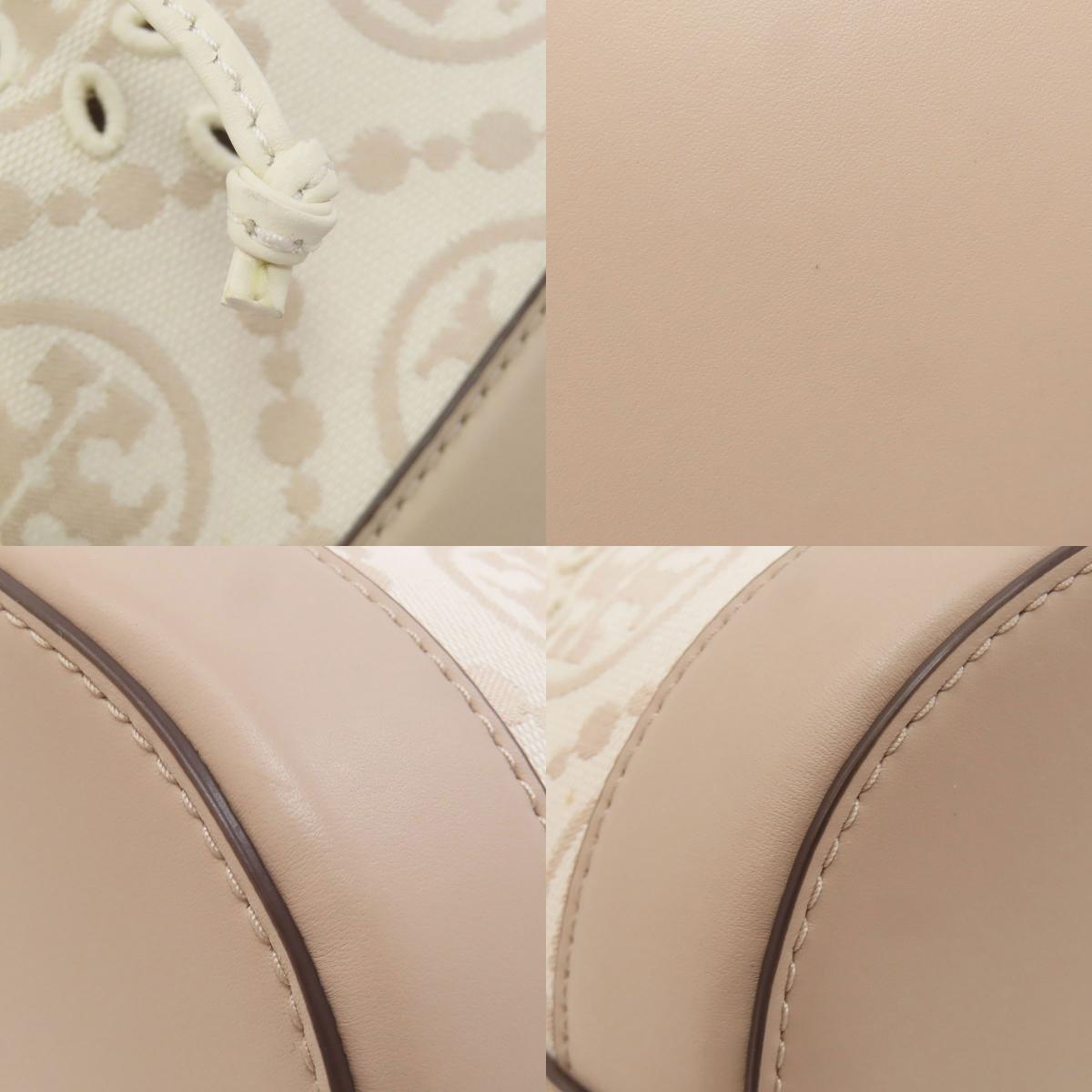 Tory Burch TMonogram 2WAY Handbag Canvas Ladies [Used]