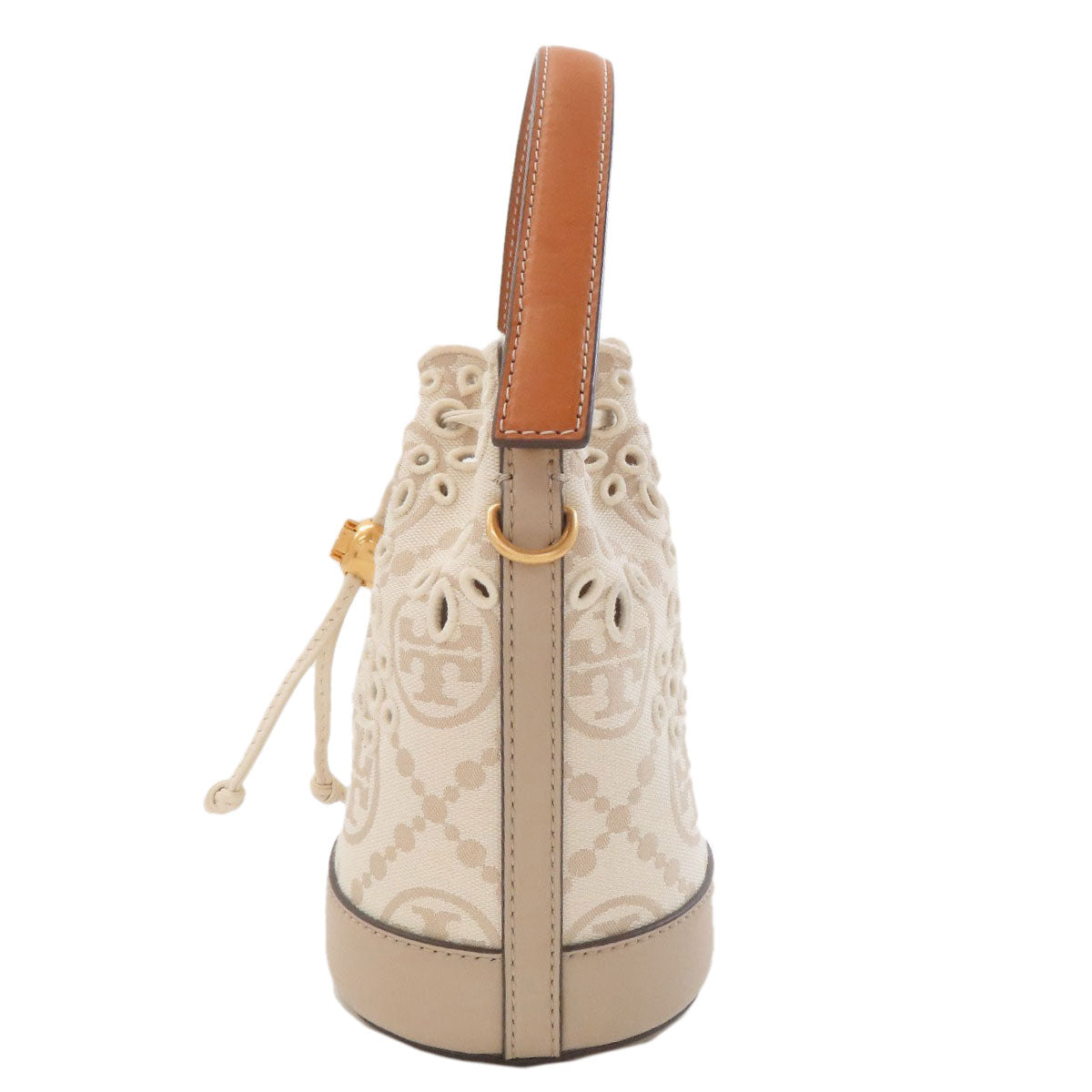 Tory Burch TMonogram 2WAY Handbag Canvas Ladies [Used]