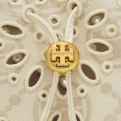 Tory Burch TMonogram 2WAY Handbag Canvas Ladies [Used]