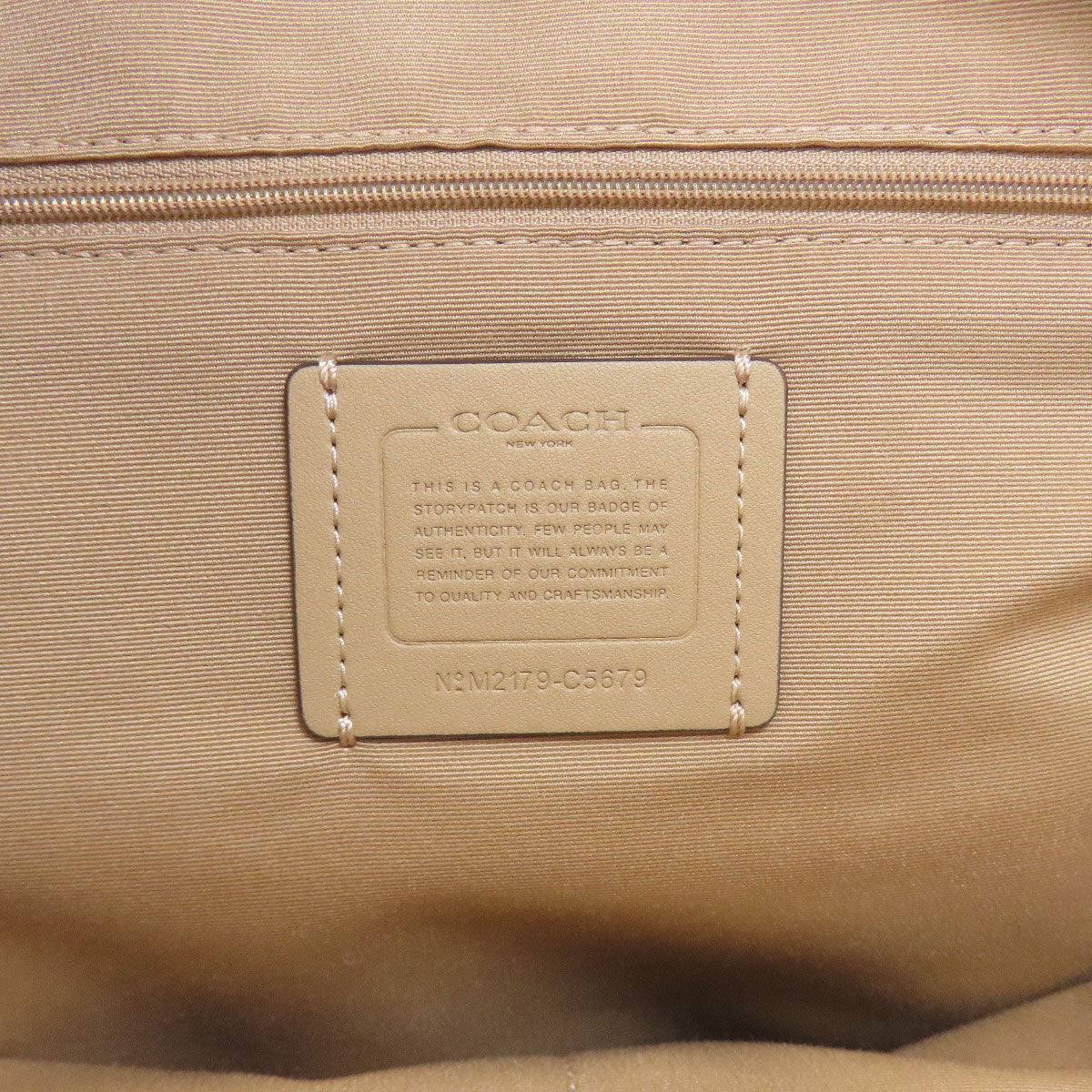 COACH C5679 Kenley Signature Backpack Â· Daypack PVC Ladies [Used]