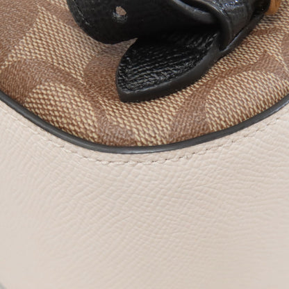 COACH C2002 Jordyn Signature Backpack Â· Daypack PVC Ladies [Used]