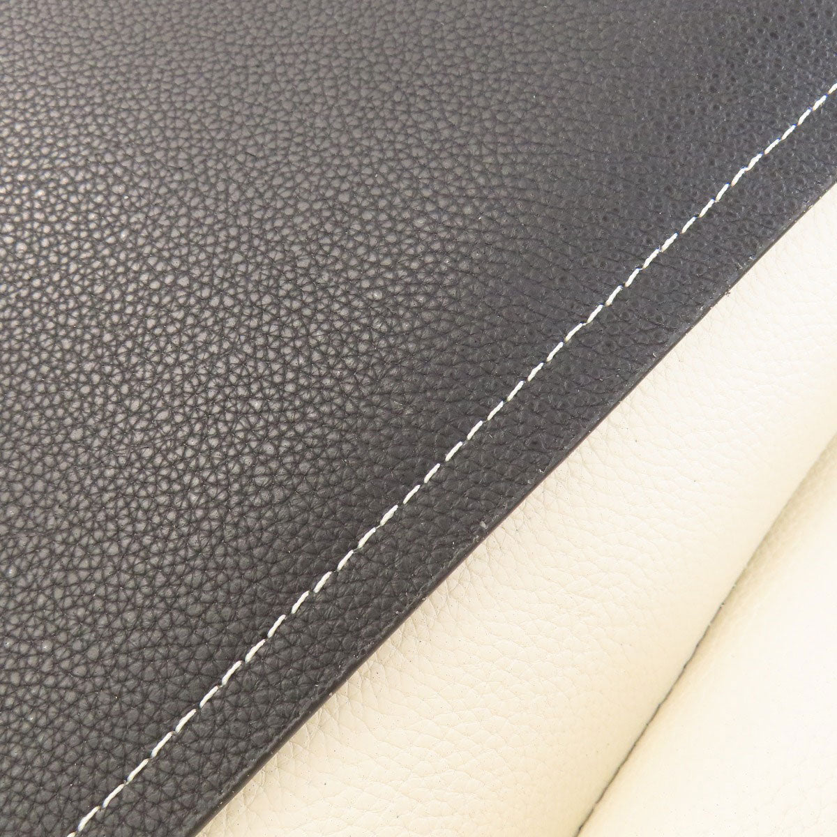 agnes b. logo Tote Bag Leather Ladies [Used]