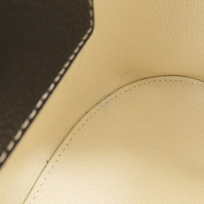 agnes b. logo Tote Bag Leather Ladies [Used]