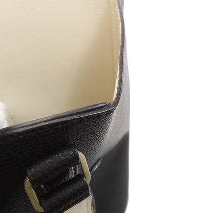 agnes b. logo Tote Bag Leather Ladies [Used]