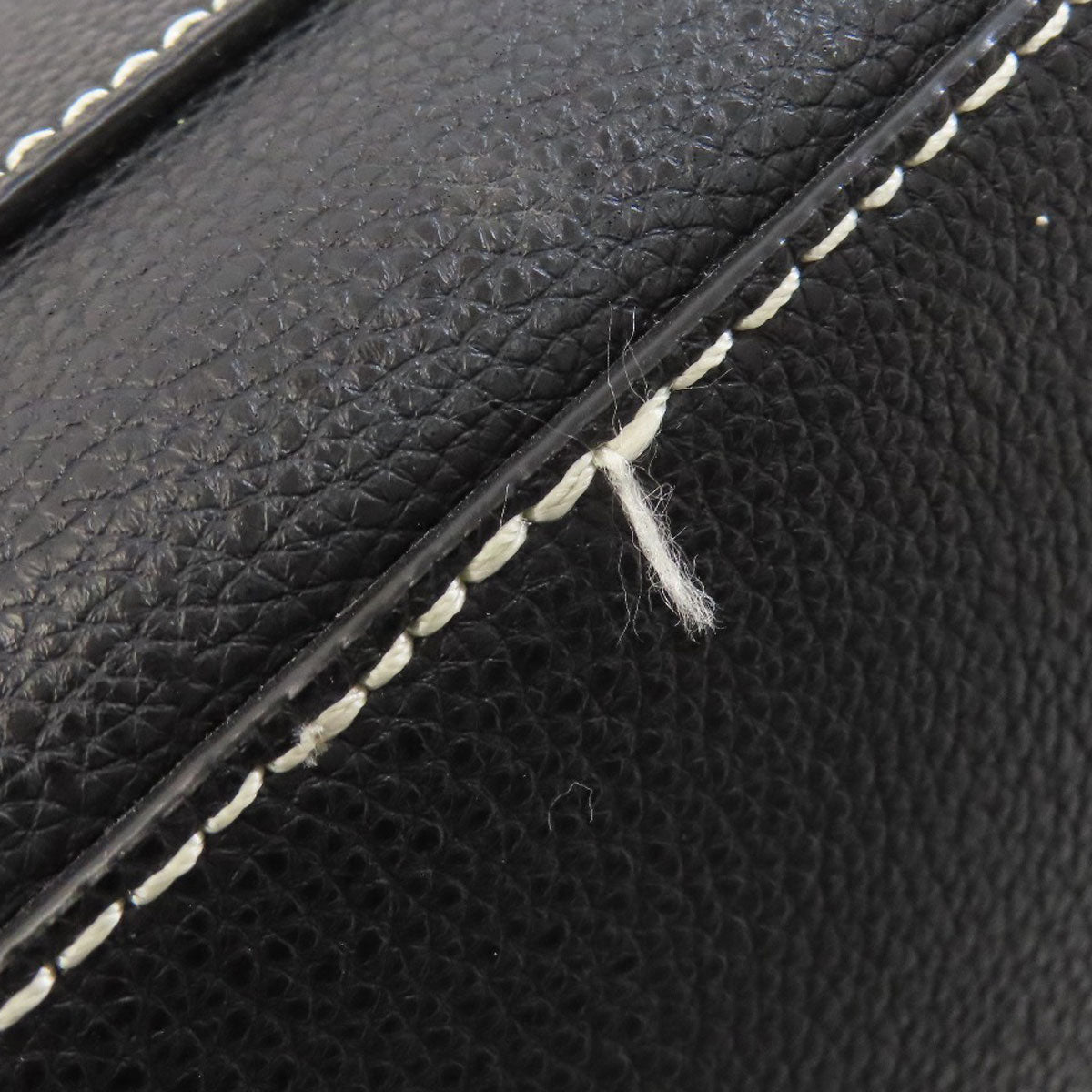 agnes b. logo Tote Bag Leather Ladies [Used]