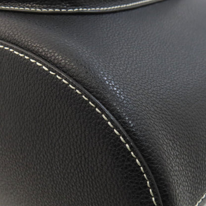 agnes b. logo Tote Bag Leather Ladies [Used]