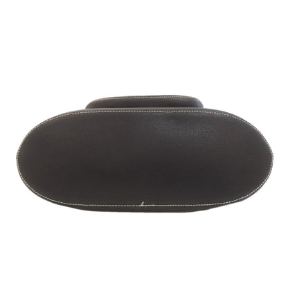 agnes b. logo Tote Bag Leather Ladies [Used]