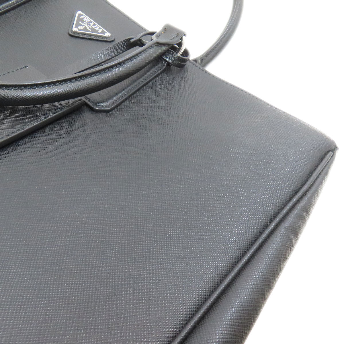 PRADA Galleria Logo Hardware 2WAY Handbag Safiano Ladies [Used]