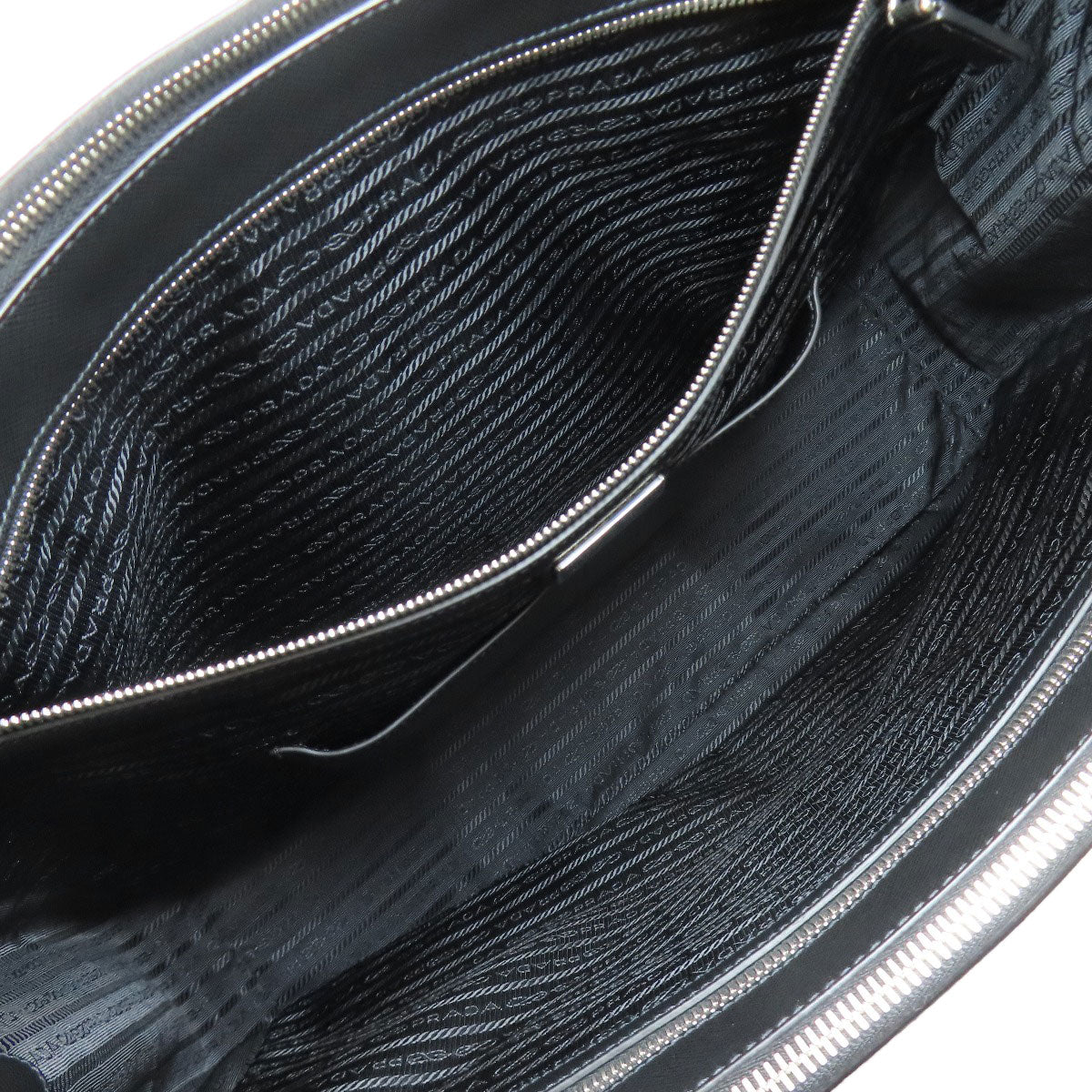 PRADA Galleria Logo Hardware 2WAY Handbag Safiano Ladies [Used]