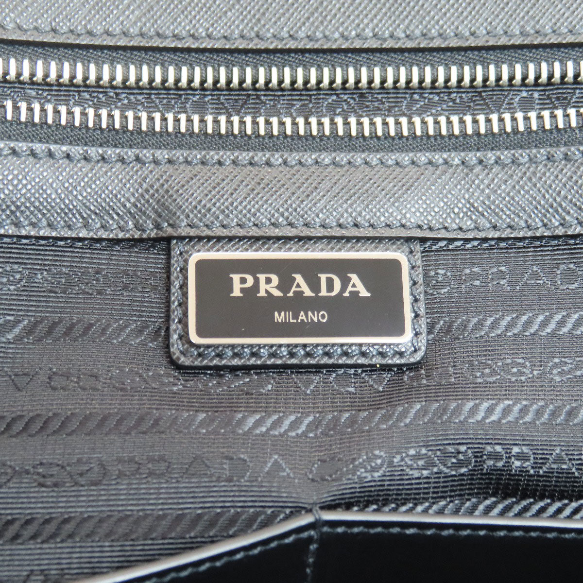 PRADA Galleria Logo Hardware 2WAY Handbag Safiano Ladies [Used]