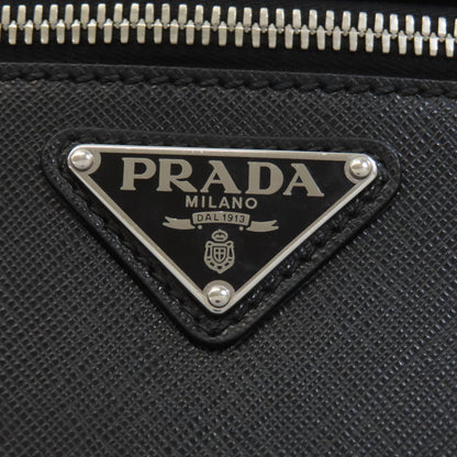 PRADA Logo Hardware Tote Bag Safiano Ladies [Used]