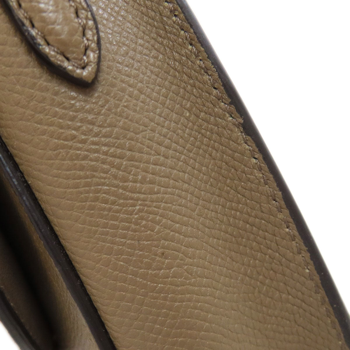 CELINE logo Shoulder Bag Leather Ladies [Used]