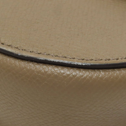 CELINE logo Shoulder Bag Leather Ladies [Used]