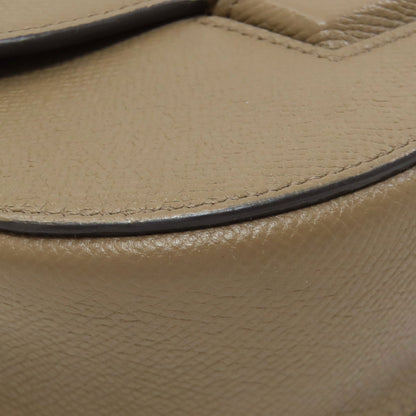 CELINE logo Shoulder Bag Leather Ladies [Used]