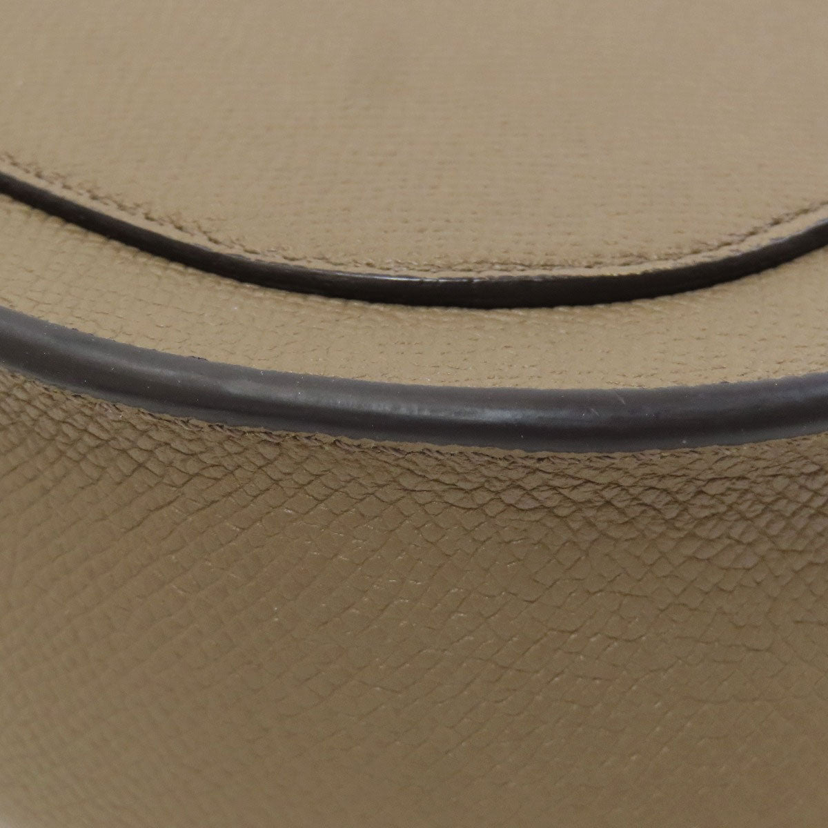 CELINE logo Shoulder Bag Leather Ladies [Used]