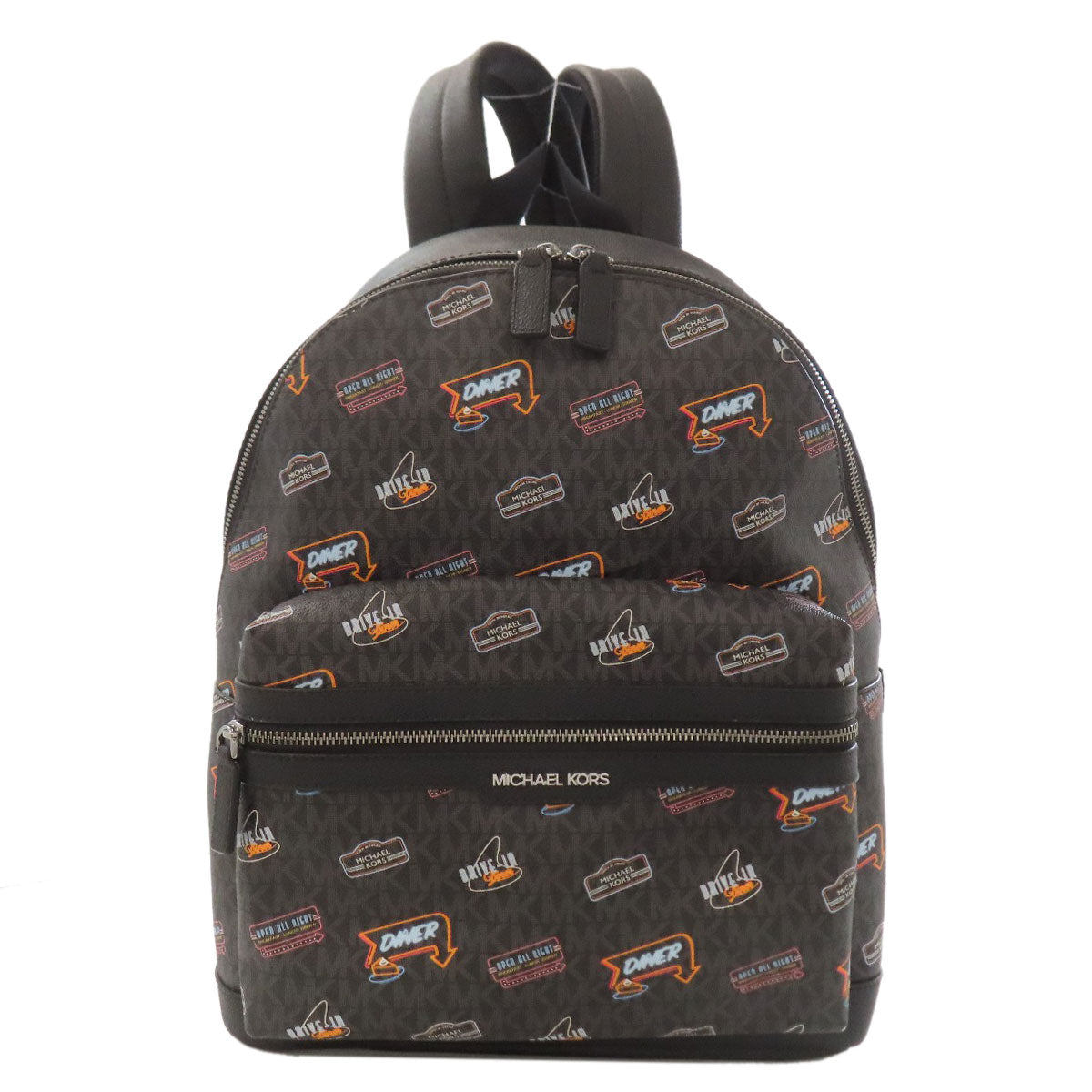 Michael Kors Embrish Dome MK Signature Backpack Â· Daypack PVC Ladies [Used]