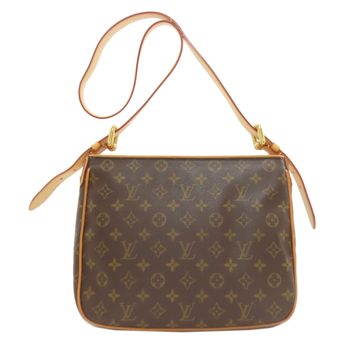 LOUIS VUITTON M40045 Hudson GM Shoulder Bag Monogram canvas Ladies [Used]