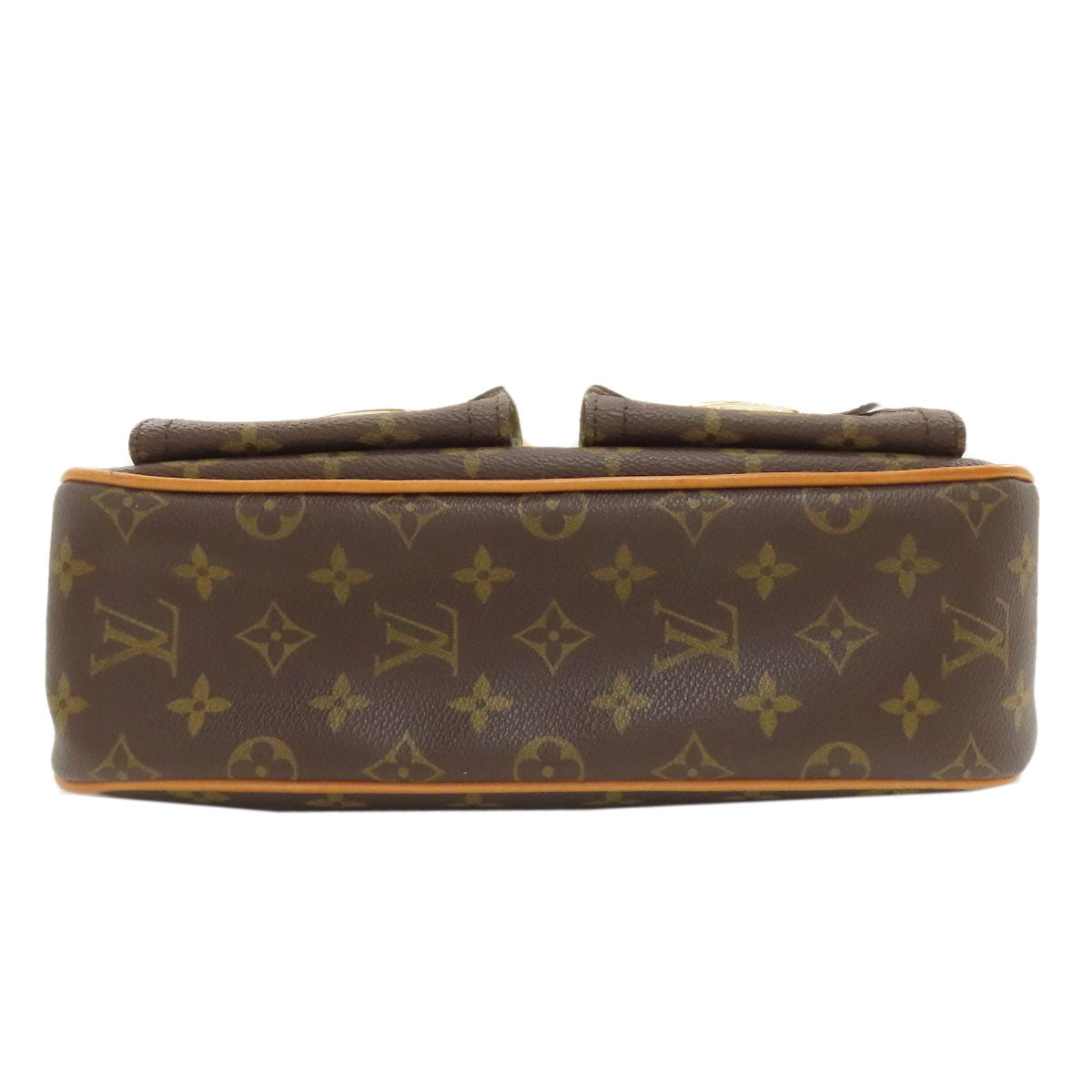 LOUIS VUITTON M40045 Hudson GM Shoulder Bag Monogram canvas Ladies [Used]