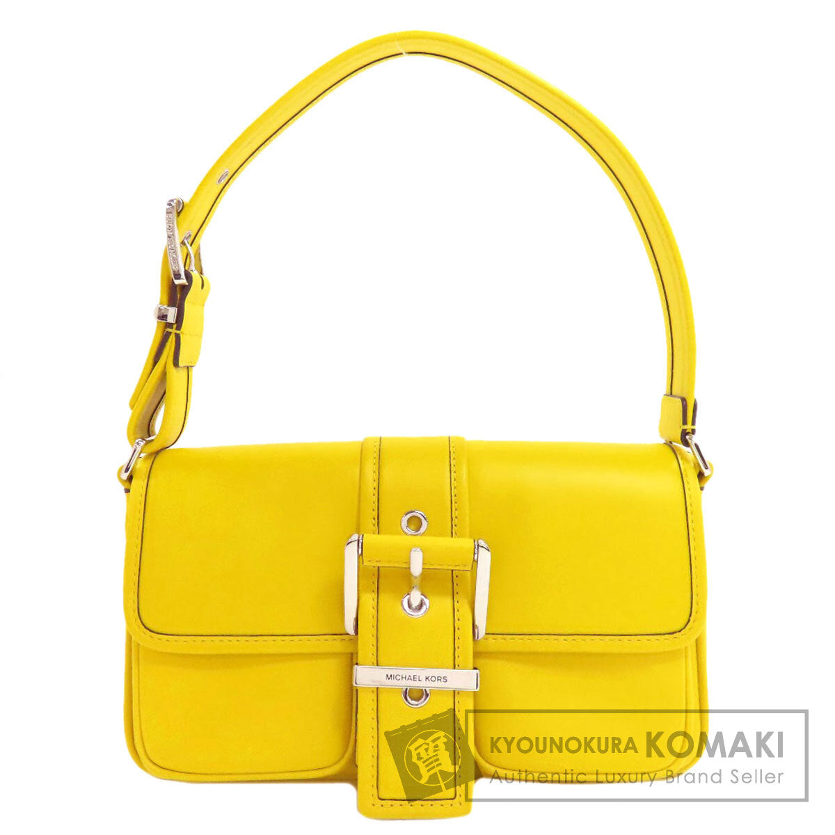 Michael Kors logo Handbag Leather Ladies [Used]