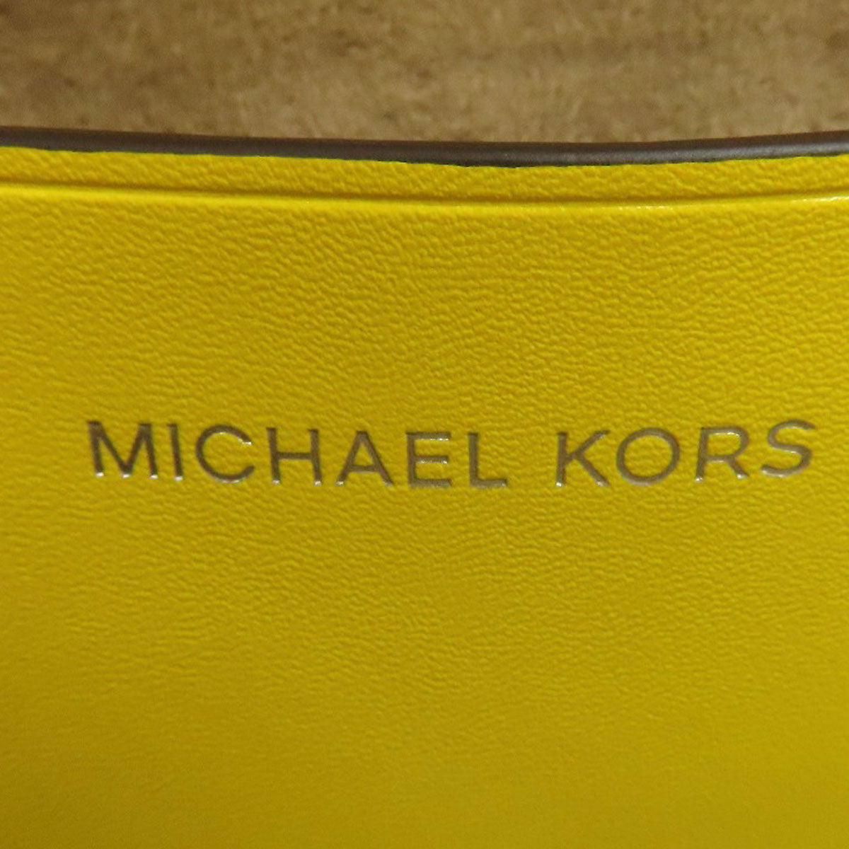 Michael Kors logo Handbag Leather Ladies [Used]