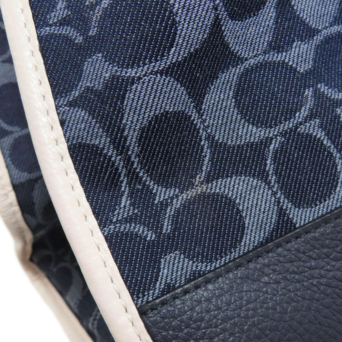 COACH C2827 Dempsey Signature 2WAY Handbag Canvas Ladies [Used]