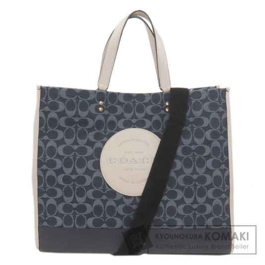 COACH C2827 Dempsey Signature 2WAY Handbag Canvas Ladies [Used]