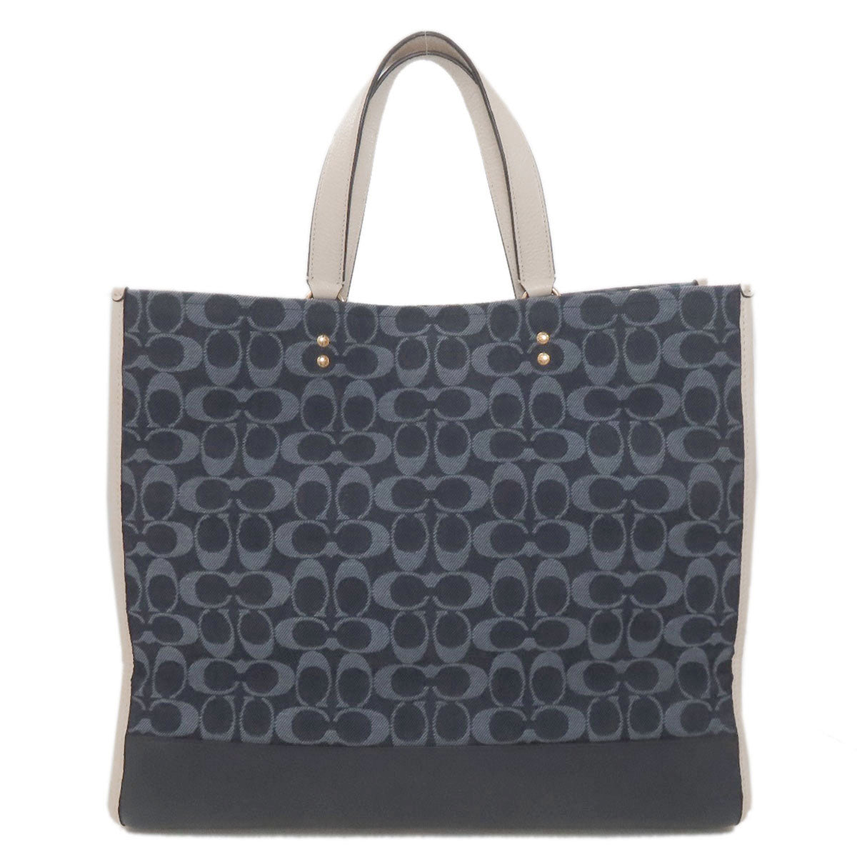 COACH C2827 Dempsey Signature 2WAY Handbag Canvas Ladies [Used]