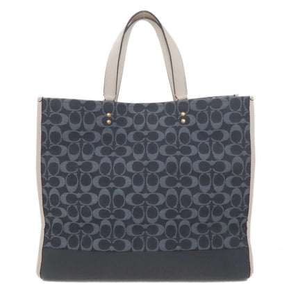 COACH C2827 Dempsey Signature 2WAY Handbag Canvas Ladies [Used]