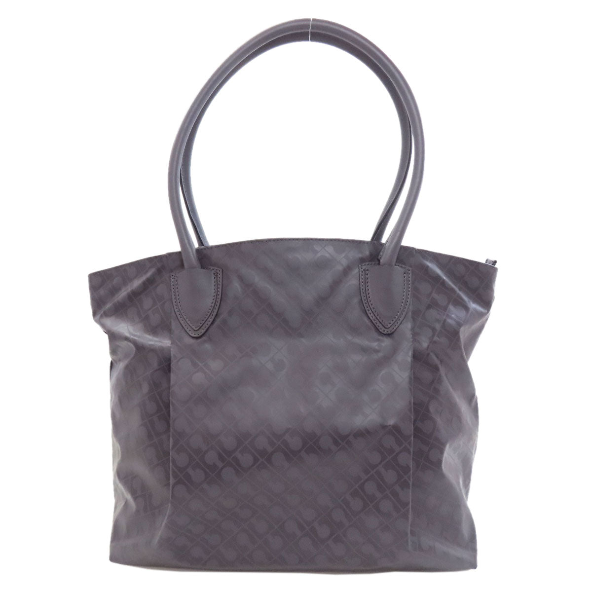 GHERARDINI Logo motif softy Tote Bag Polyester Polyurethane coatingLadies [Used]