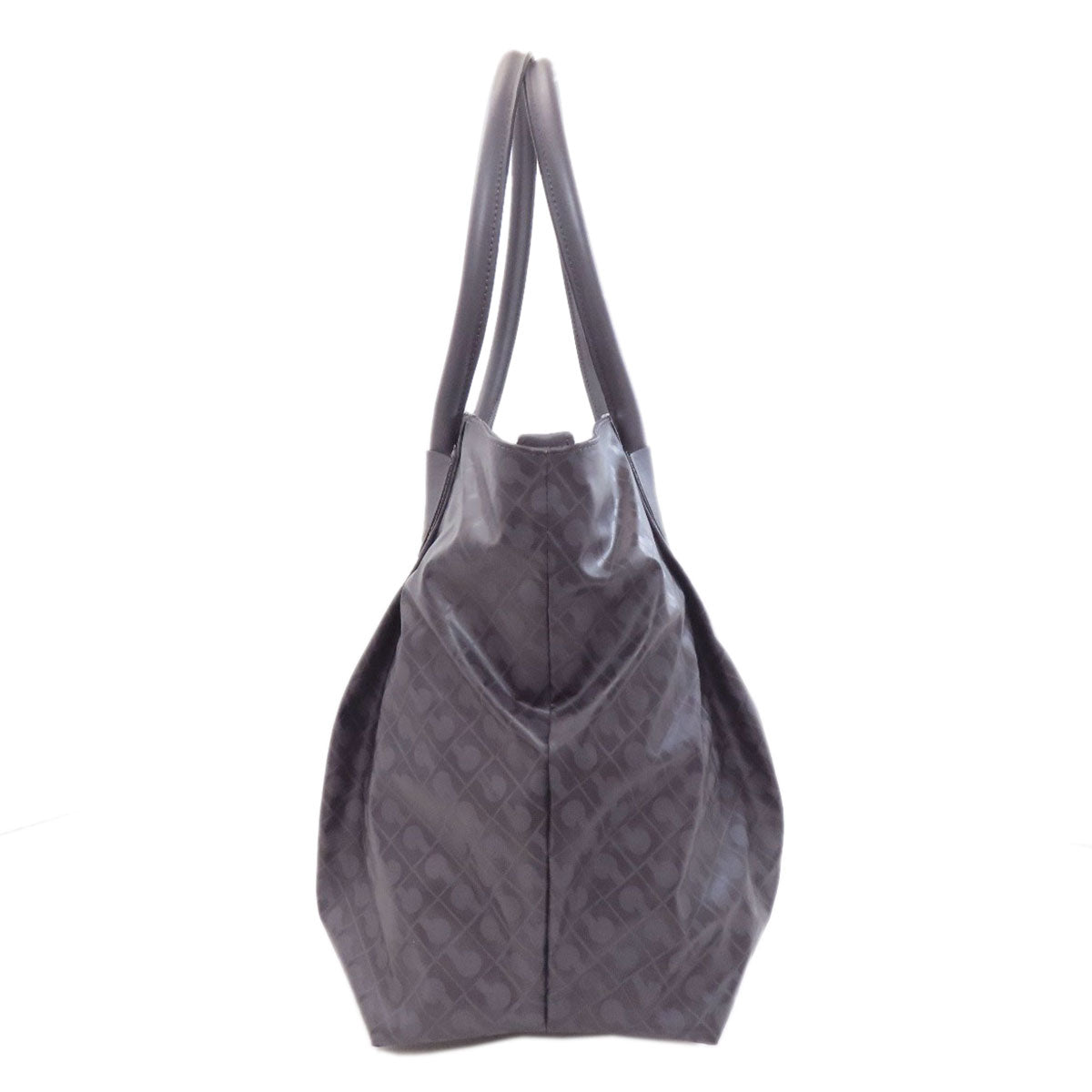 GHERARDINI Logo motif softy Tote Bag Polyester Polyurethane coatingLadies [Used]