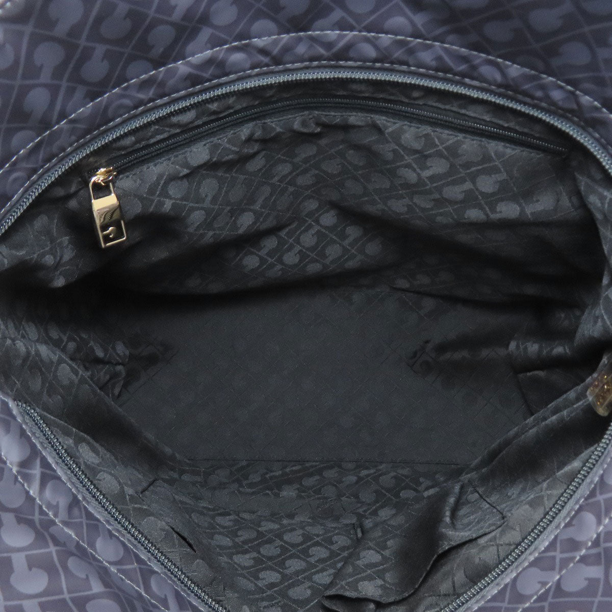 GHERARDINI Logo motif softy Tote Bag Polyester Polyurethane coatingLadies [Used]