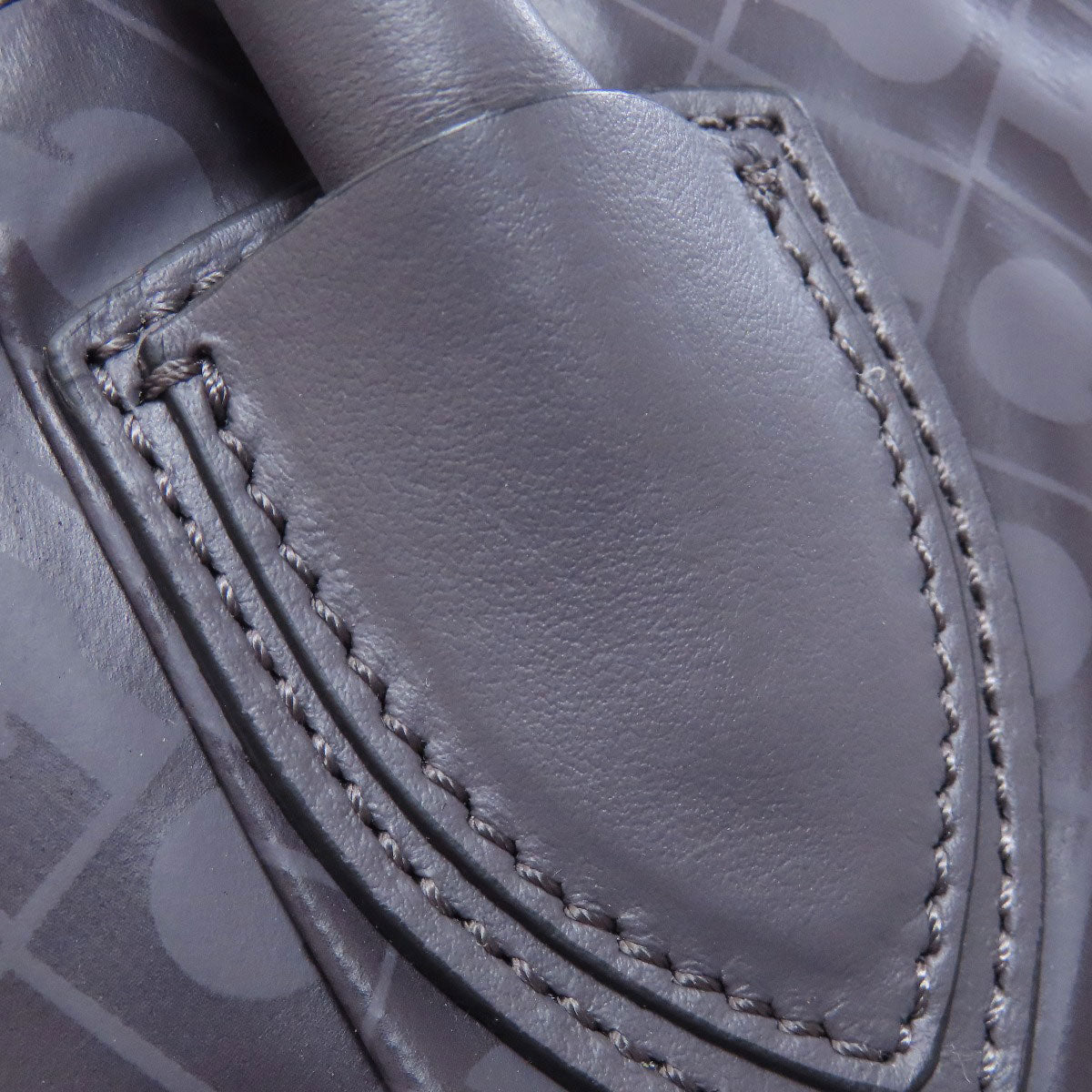 GHERARDINI Logo motif softy Tote Bag Polyester Polyurethane coatingLadies [Used]